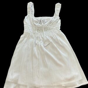 ➕Ciudad Con el Perro CCP from Mexico White Sleeveless Dress